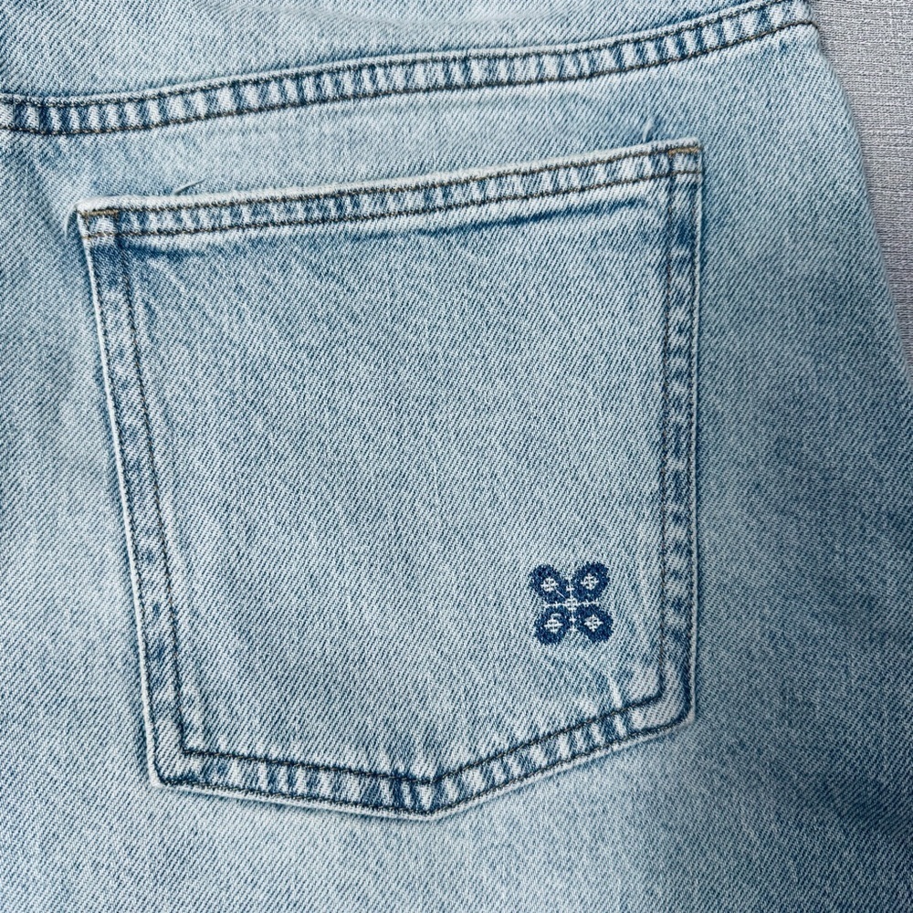 NWT New LUCKY BRAND Mini Denim Skirt With Embroidered Detail Size 10 - Picture 12 of 12